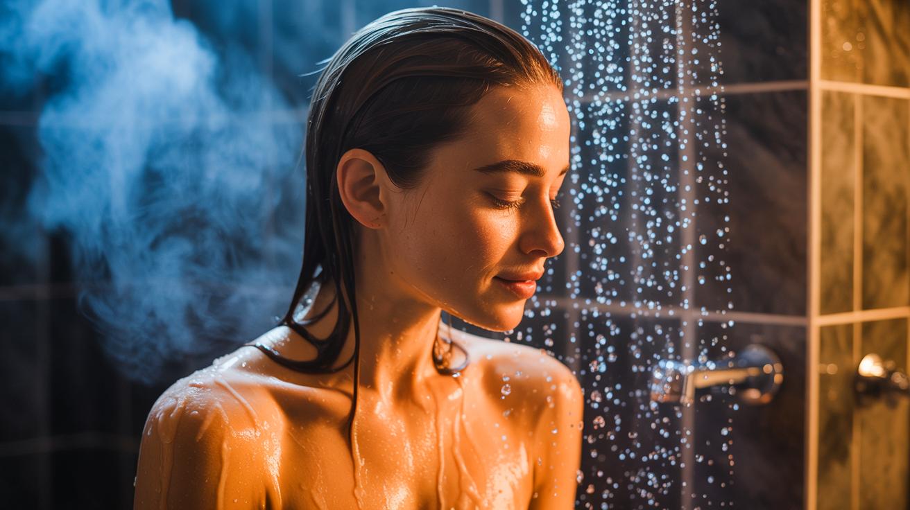 Ce geste banal dans la douche abîme la peau sans que vous ne le sachiez