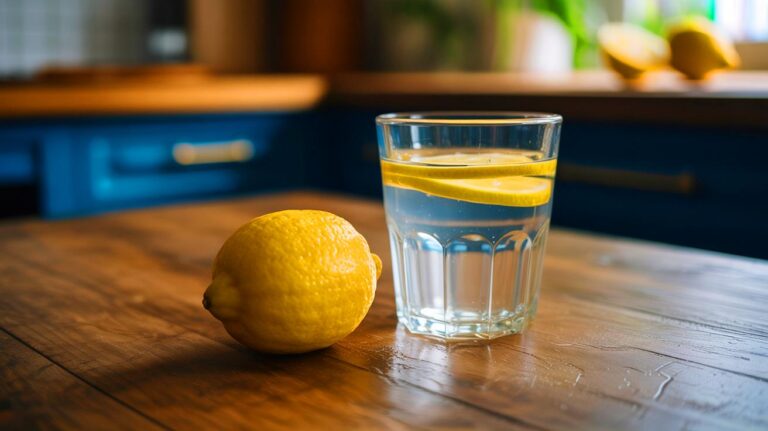 Illustration de l'impact du citron sur le métabolisme et la santé matinale (généré par IA). Credit: Ideogram.
