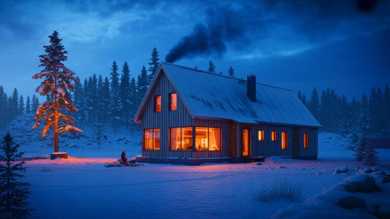 Illustration de la crainte d'une nouvelle pénurie de granulés de bois en hiver (généré par IA). Credit: Ideogram.